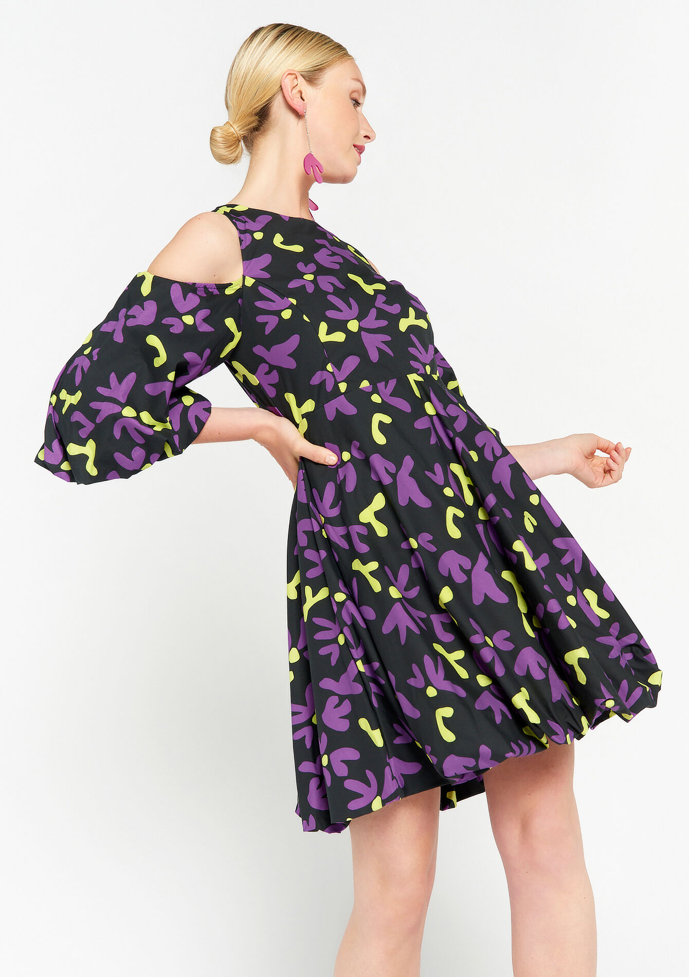 Jurk met open schouders