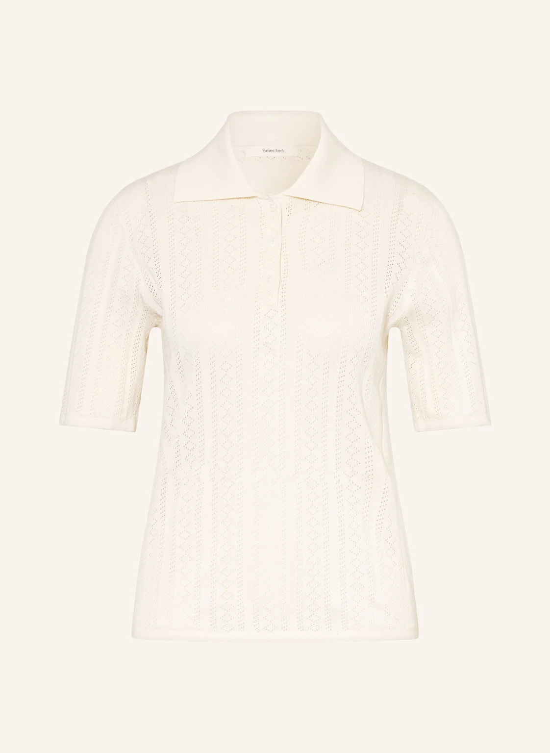 SELECTED Strick-Poloshirt