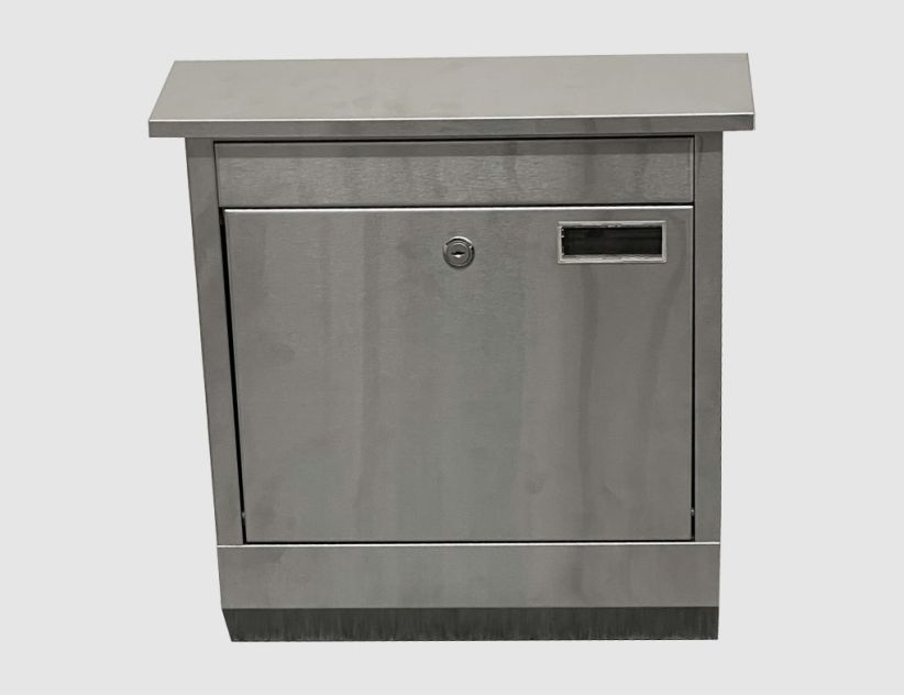 Briefkasten mit Zeitungsfach