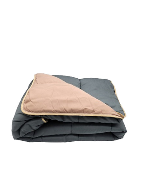 Couette Gris Foncé / Sable - Légère - 1 personne - 140x200 - 13241-4
