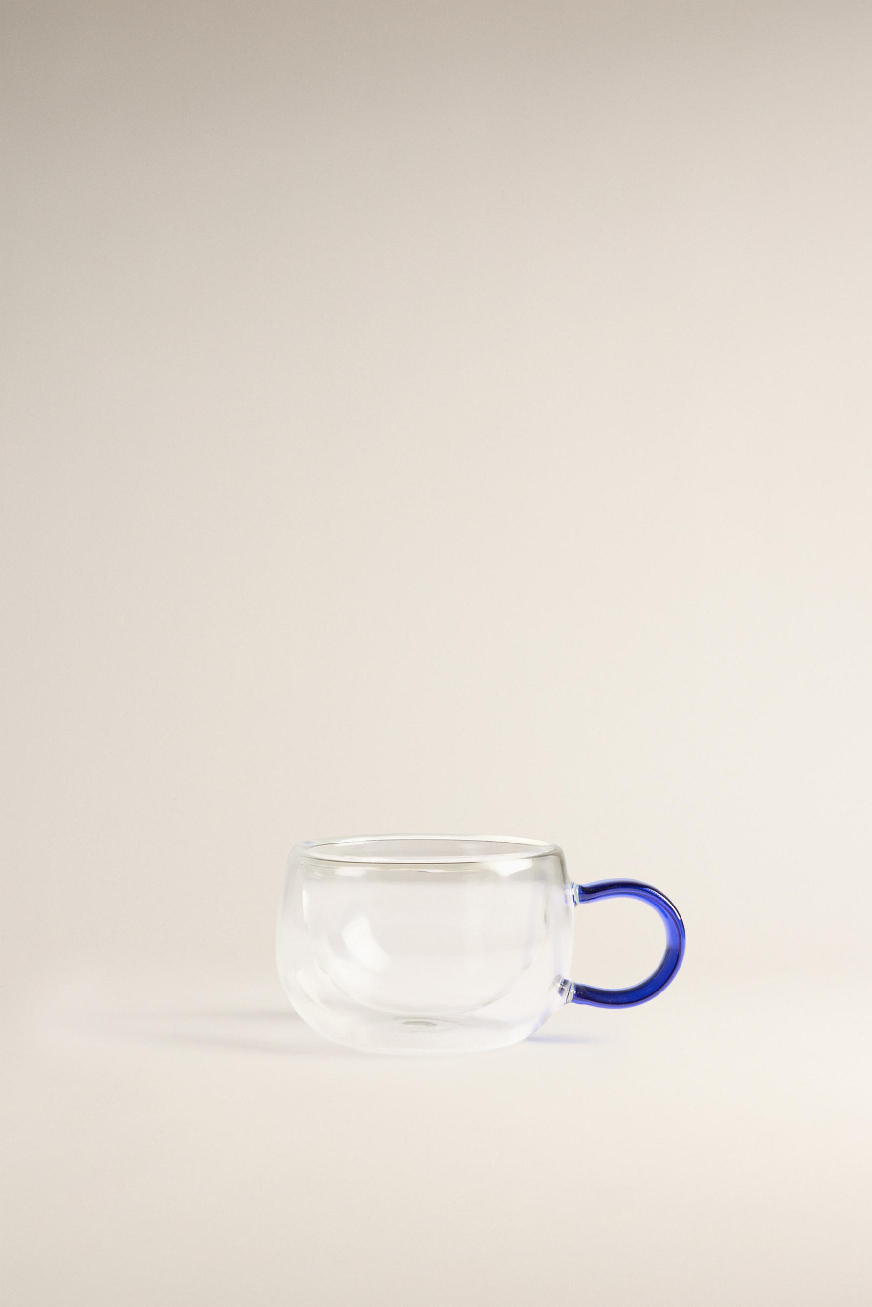 Taza doble pared borosilicato