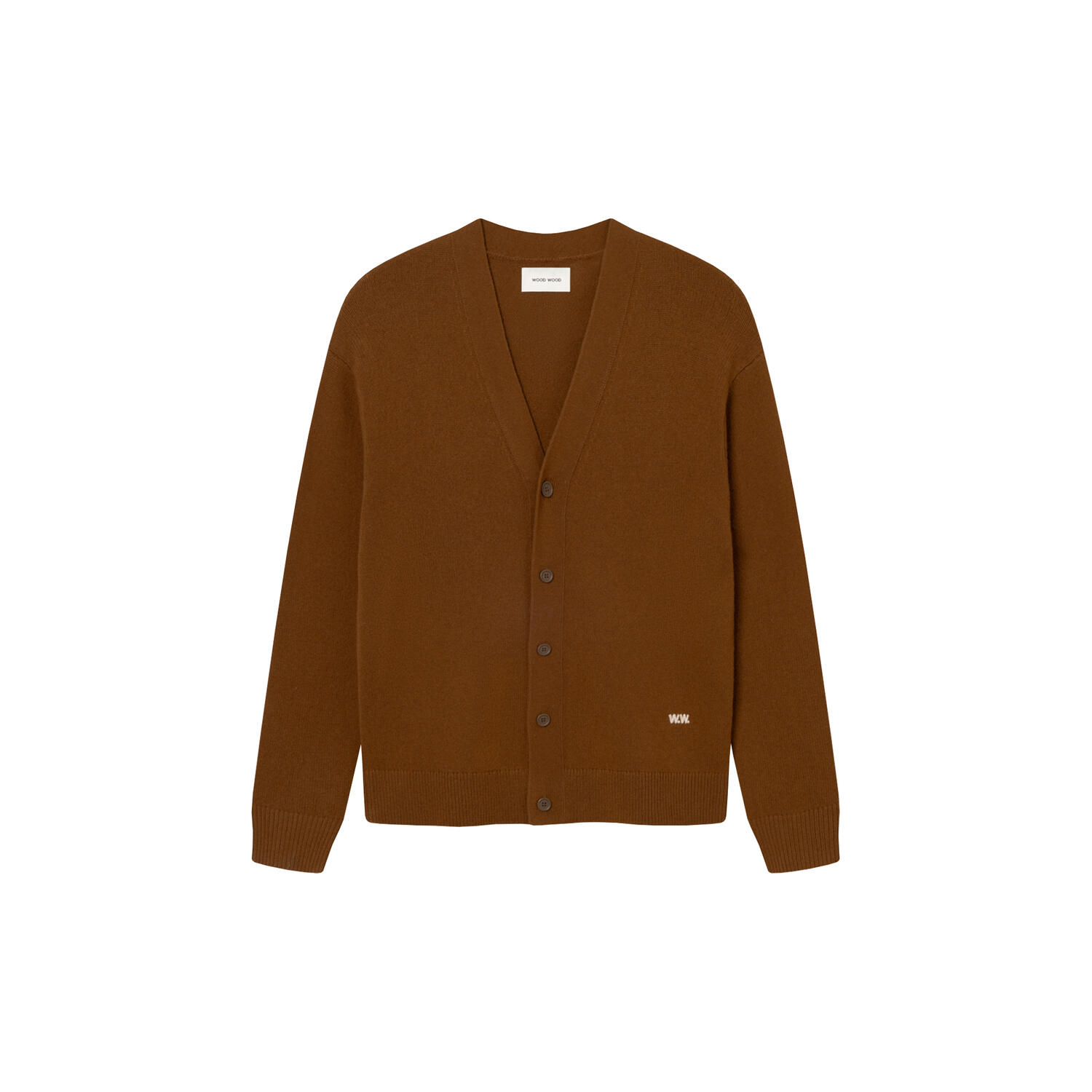 WWlogo cardigan, desert palm
