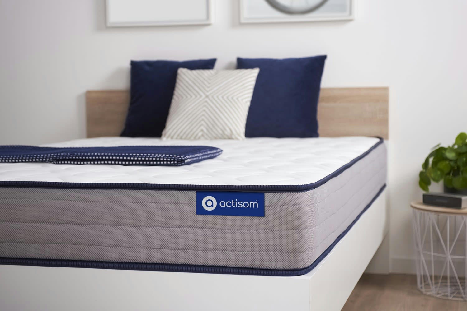 ACTILATEX FORM - Matelas 120x200 cm Latex et mémoire de forme