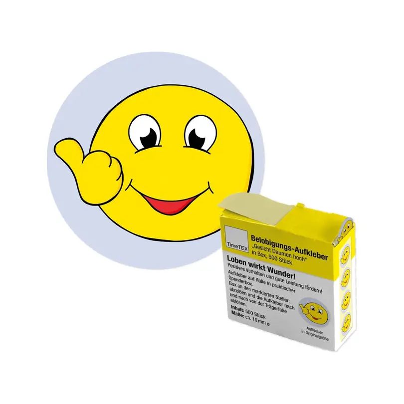 Sticker 500er-Set Belobigungs-Aufkleber