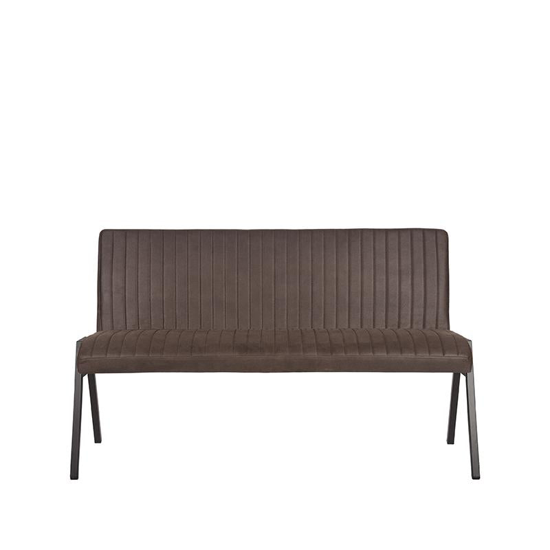 LABEL51 Eetkamerbank Matz - Antraciet - 145x62x86cm