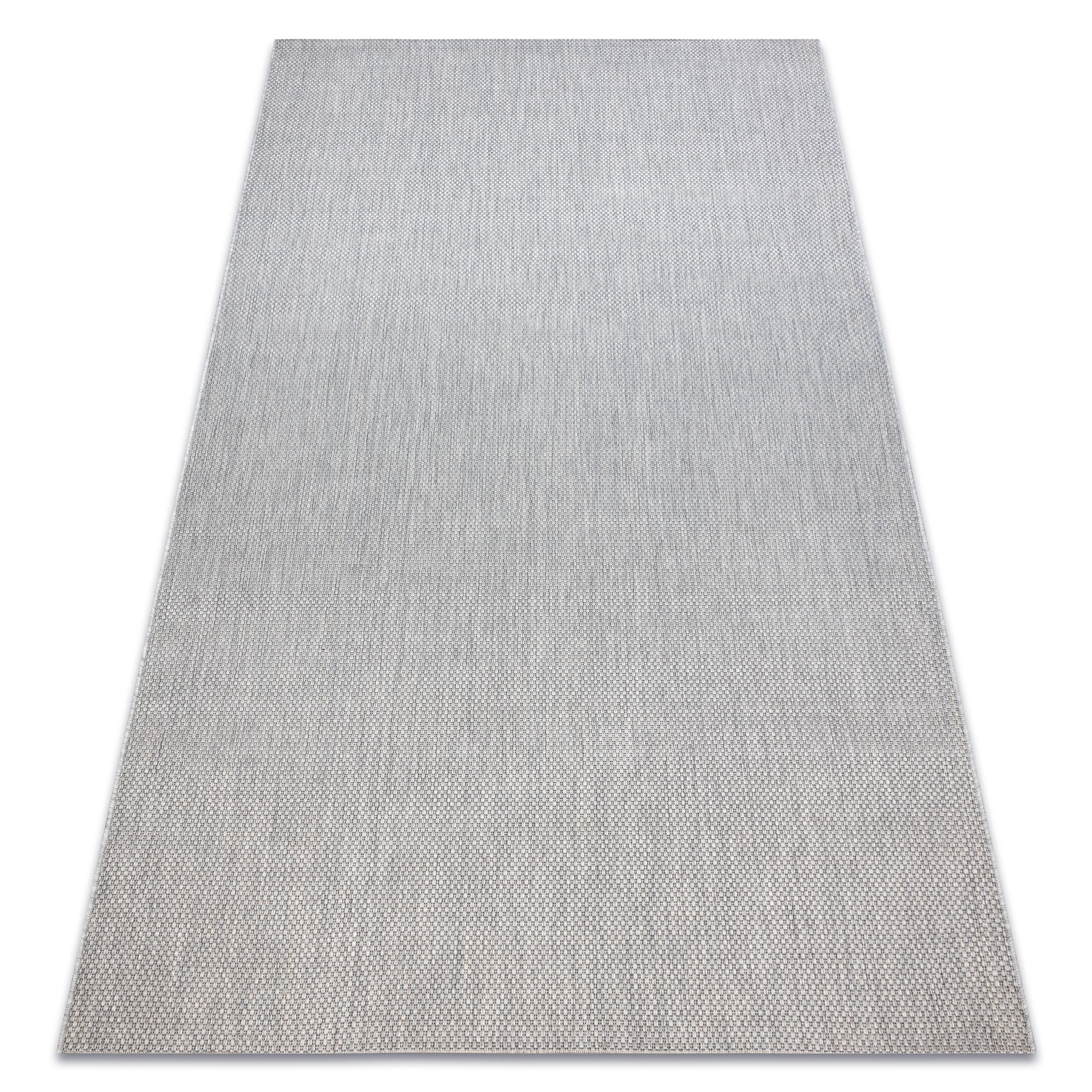 Dywan SZNURKOWY SIZAL FLAT 48663/037 srebrny GŁADKI 80x150 cm