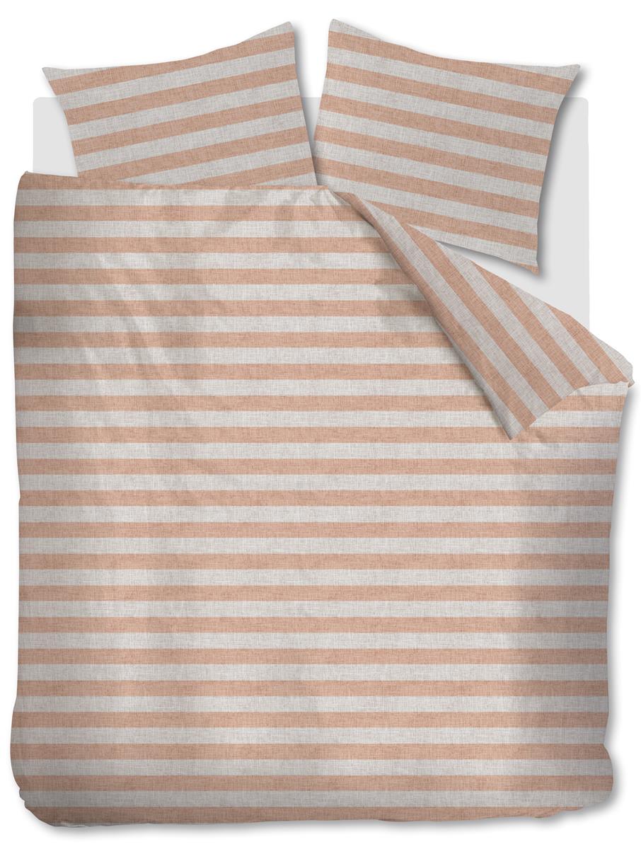 vtwonen dekbedovertrek Bold Stripe - 240x200/220 cm - pastel