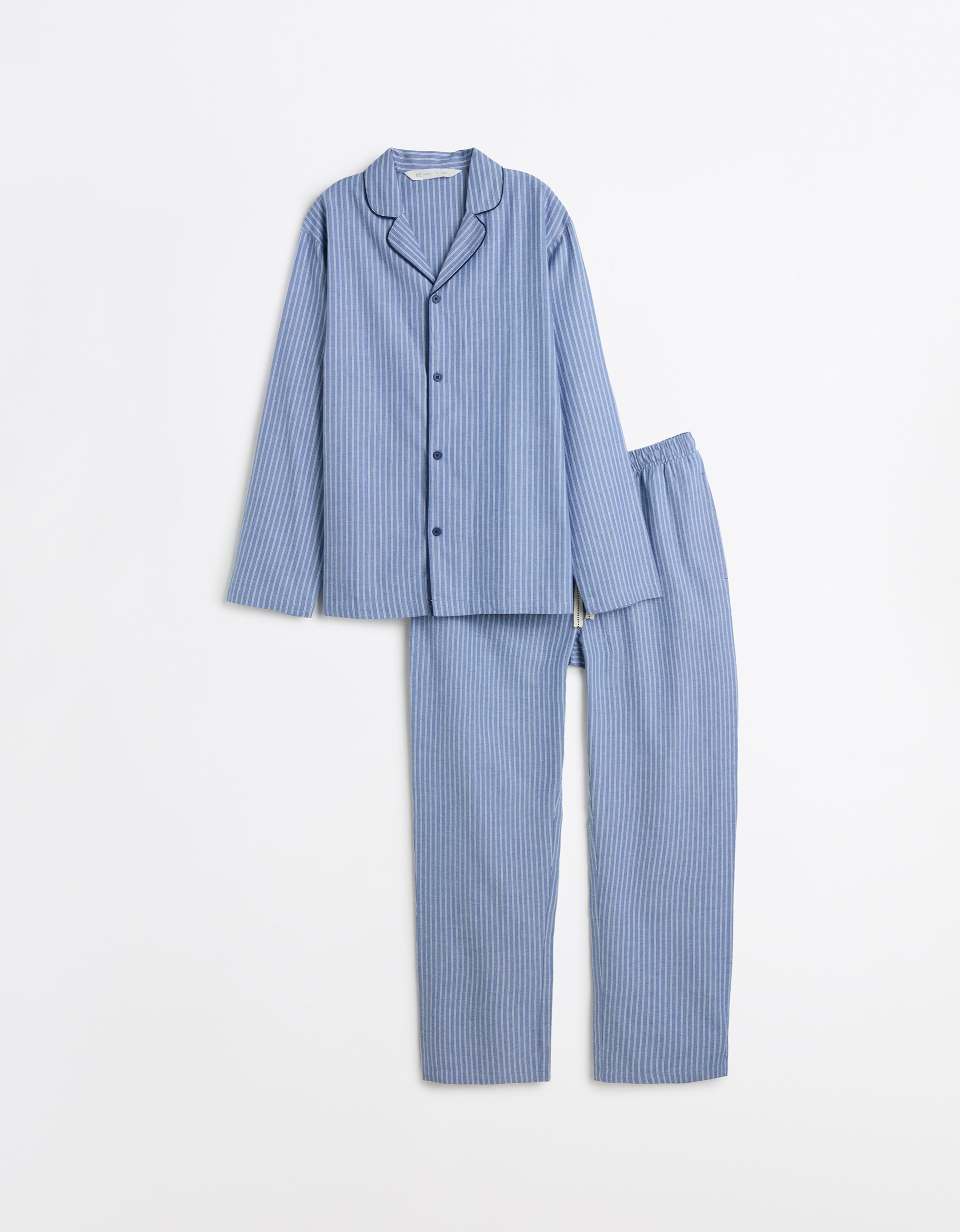 Pijama, Homem, Azul