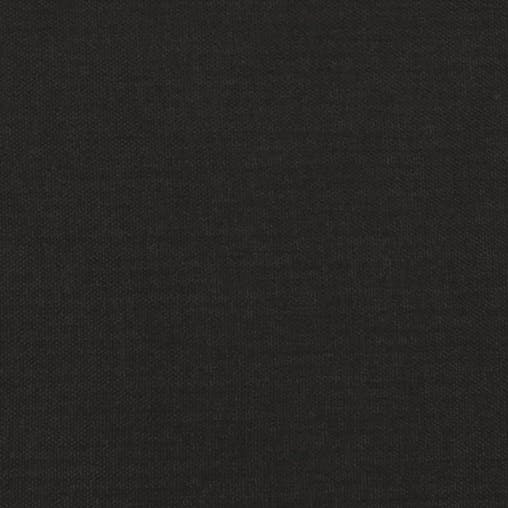 NNEVL 2-Seater Sofa Black 140 cm Fabric