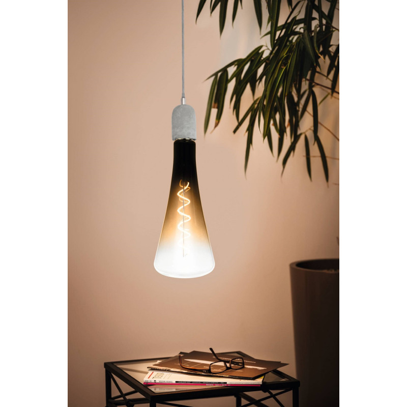 Ampoule à filaments dégradé sable LED E27 blanc chaud 120 lm 4 W EGLO