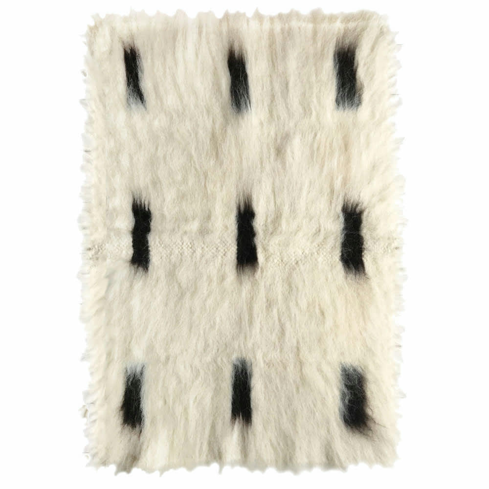 MINI FLOORPLAID - Plaid 100% laine 75x125