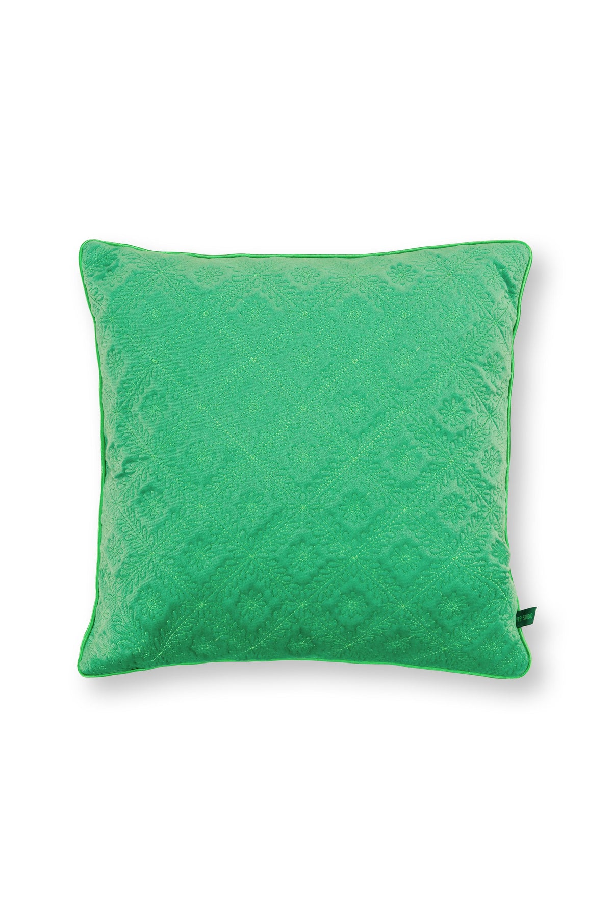 Pip Studio Sierkussen Quilted Daisy - Groen - 50x50cm