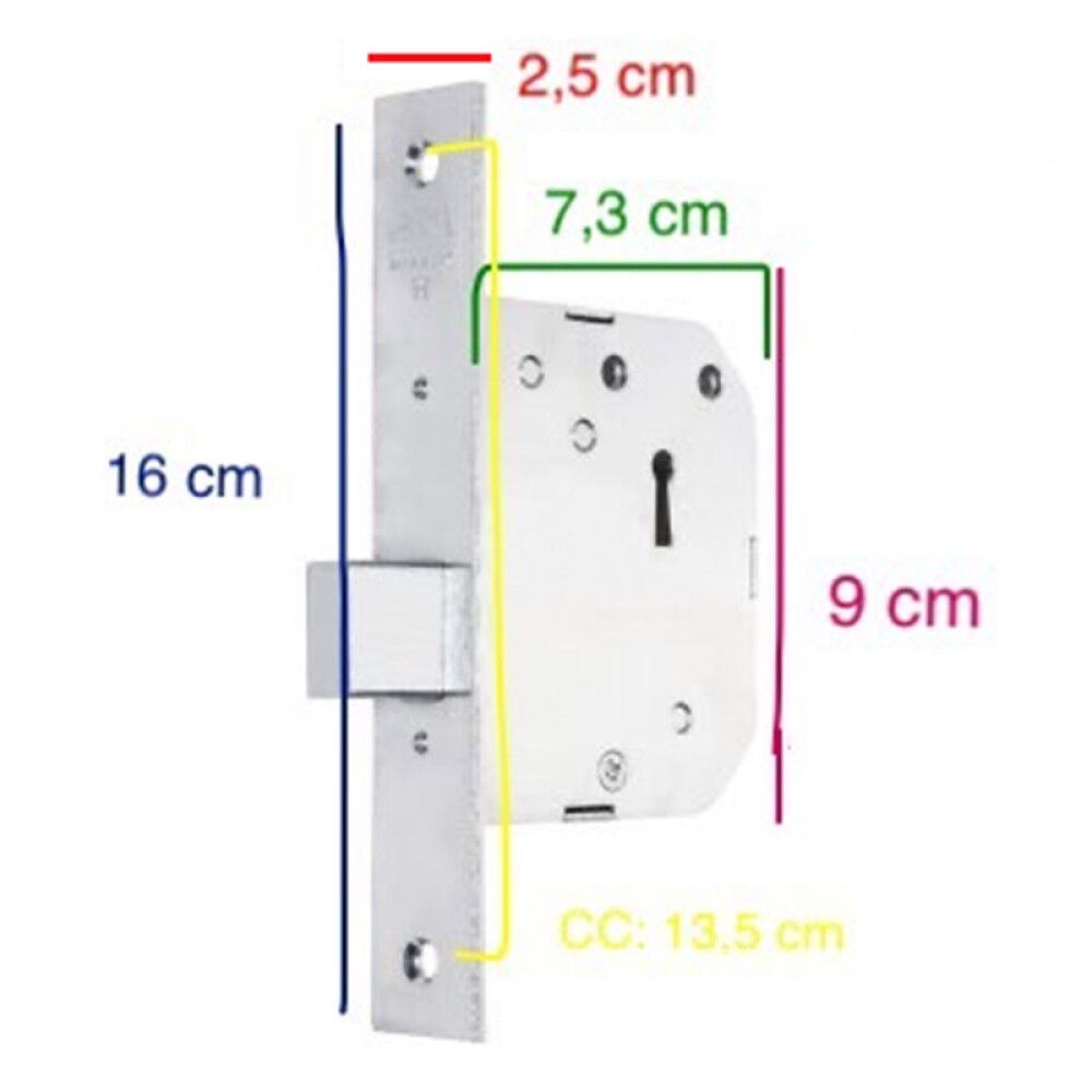 LÅSEHUS ASSA ABLOY 309
