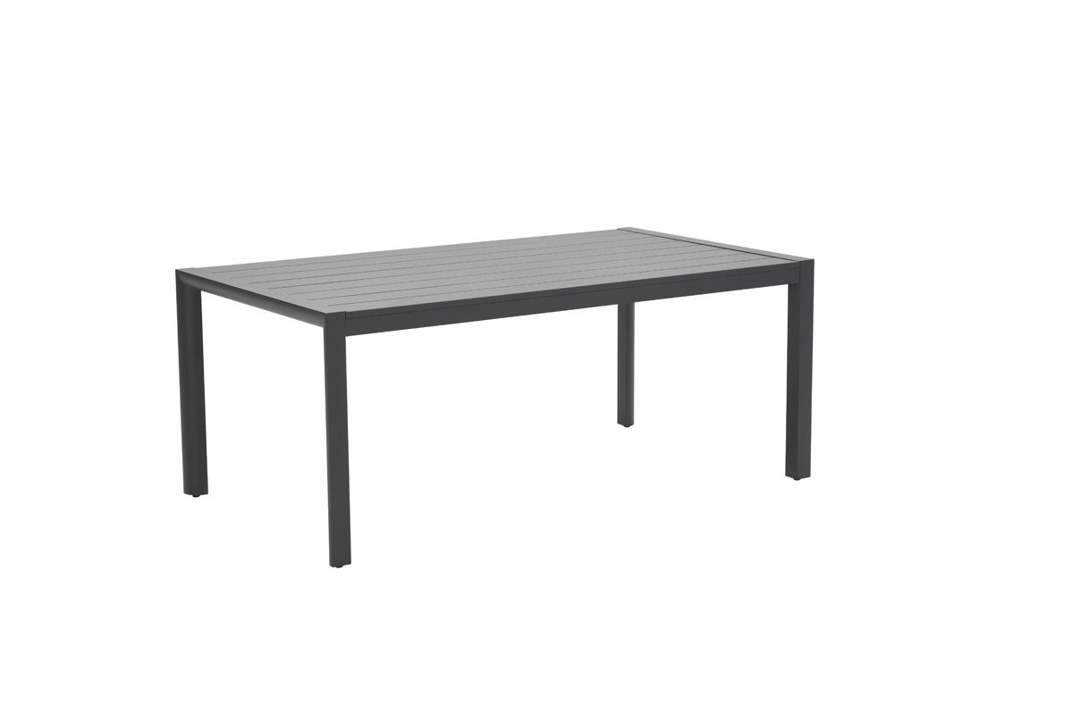 Garden Impressions Gosford dining tuintafel - 180x100cm - carbon black