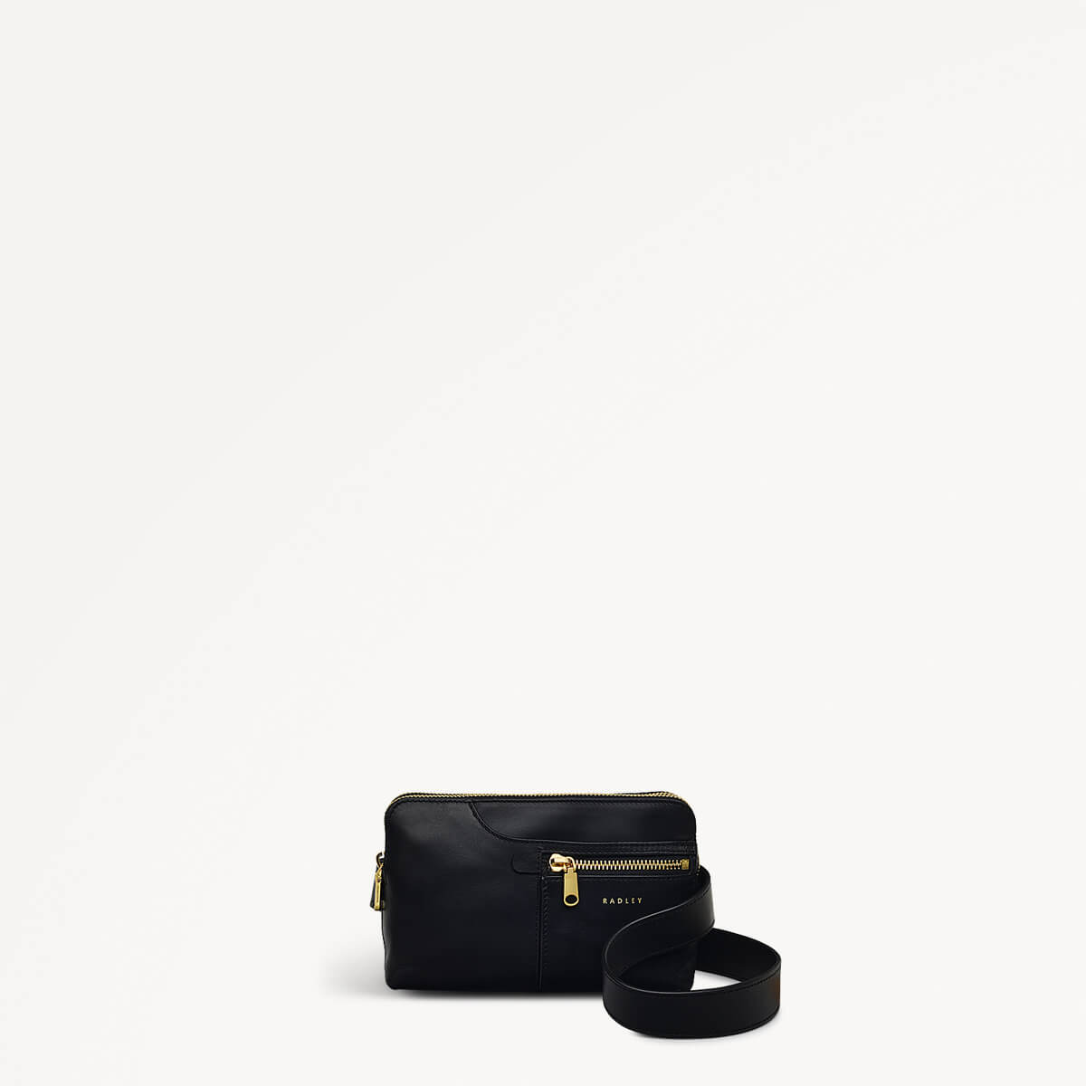 Pockets Small Ziptop Cross Body Bag - RHC26401