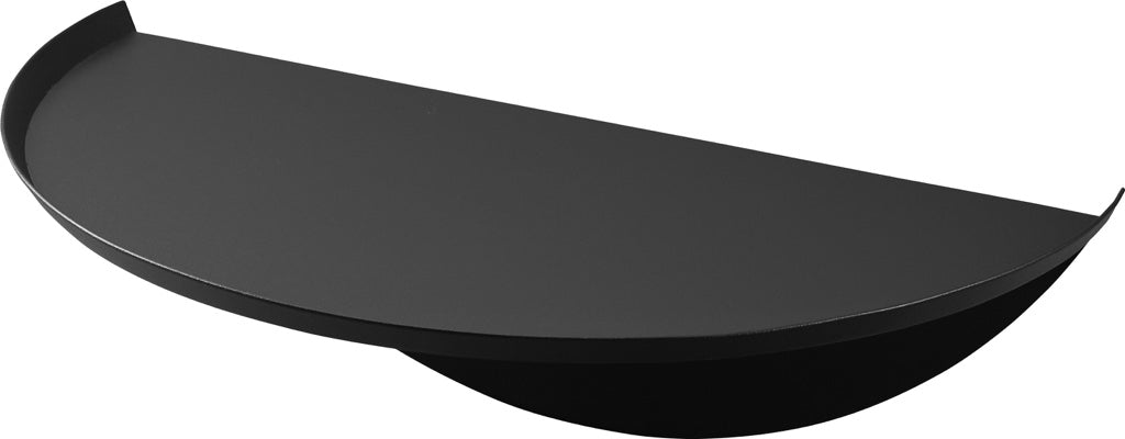 Yamazaki Wandplank Halfrond - Tower - Zwart