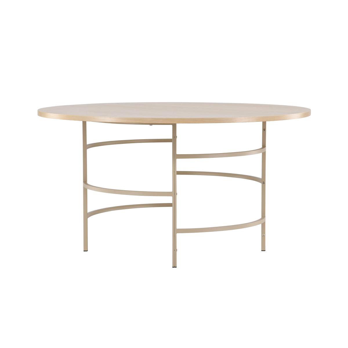 Svea - Zeno ronde eettafel - ø140 cm - beige