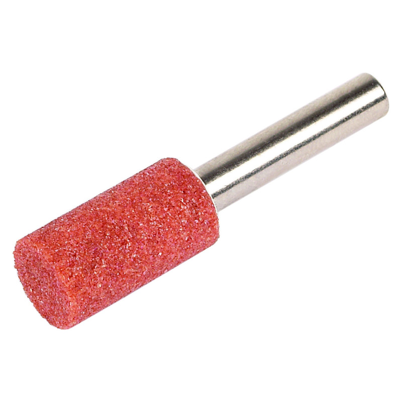 Meule abrasive cylindrique en oxyde d'aluminium WOLFCRAFT