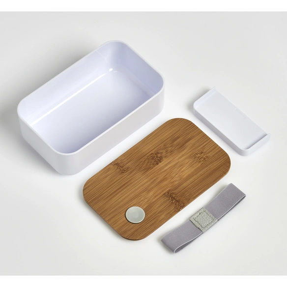 Lunch-Box, Polypropylen/Bambus/Silikon