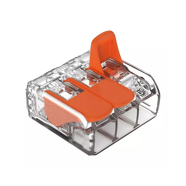 Borne de raccordement à levier 3 entrées (Pack de 20) - SILAMP