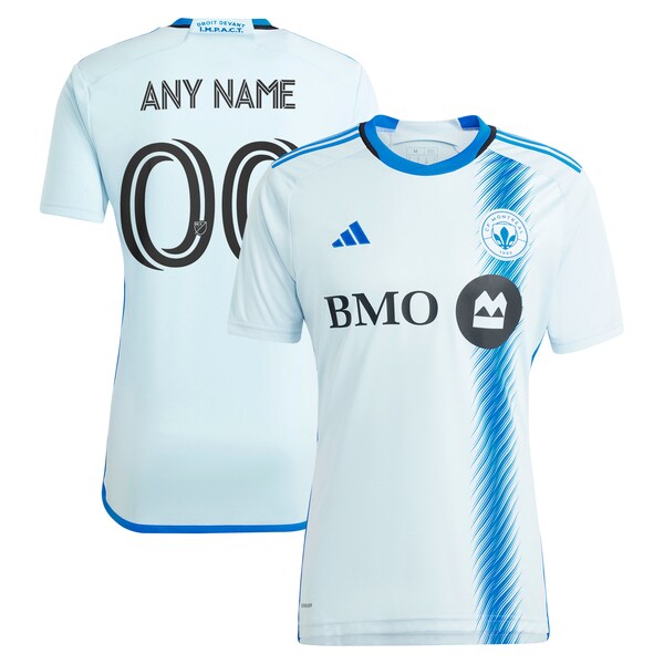 CF Montreal adidas 2024 La Main Replica Custom Jersey – Light Blue