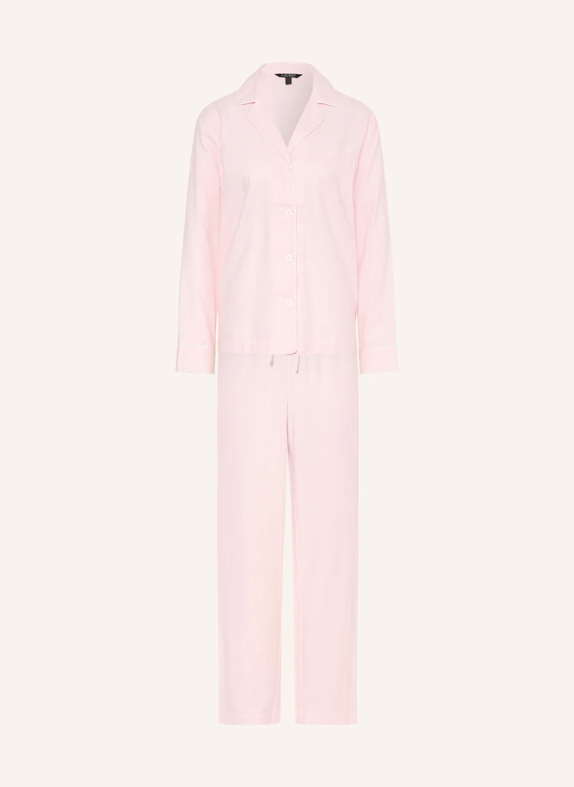 LAUREN RALPH LAUREN Schlafanzug aus Flanell
