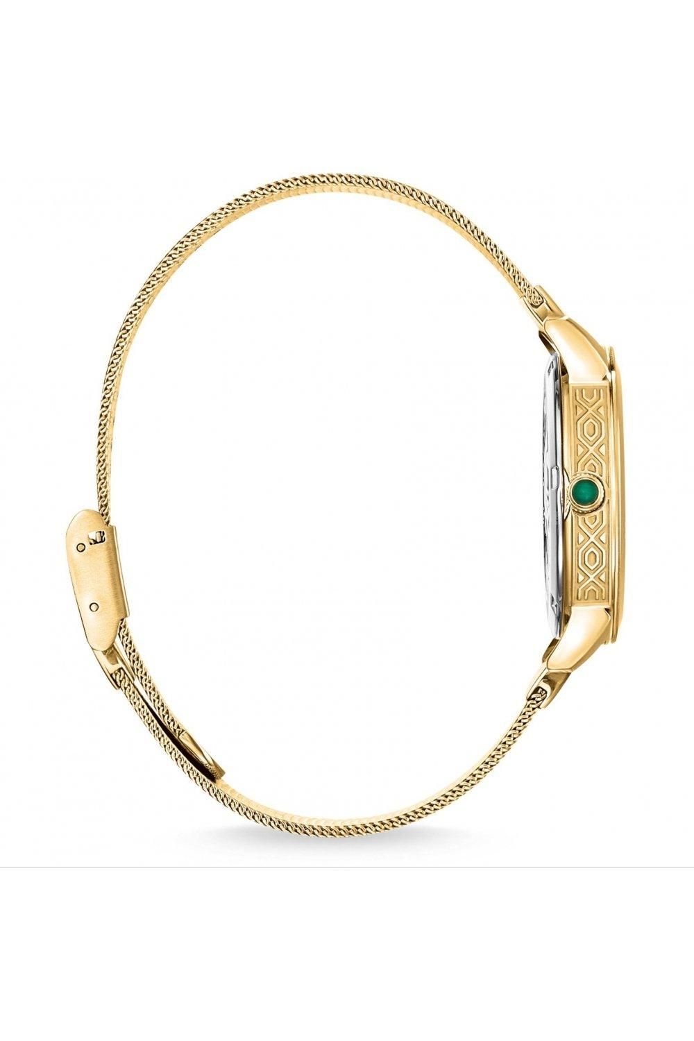THOMAS SABO Malachite Stone Stainless Steel Fashion Watch - Wa0365-264-211-33Mm