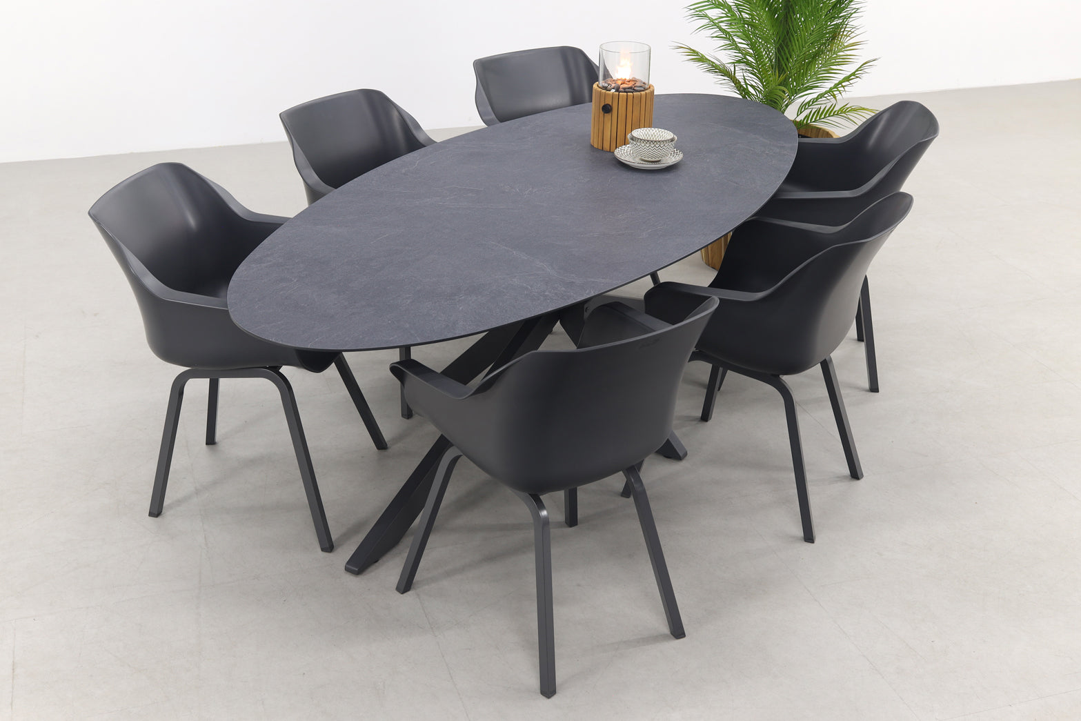 Hartman Sophie Privada 240x107 - Ovale tuinset - 7-delig