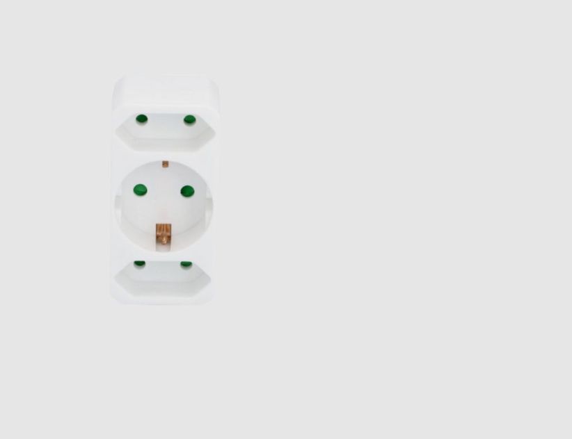 Multistecker Weiß