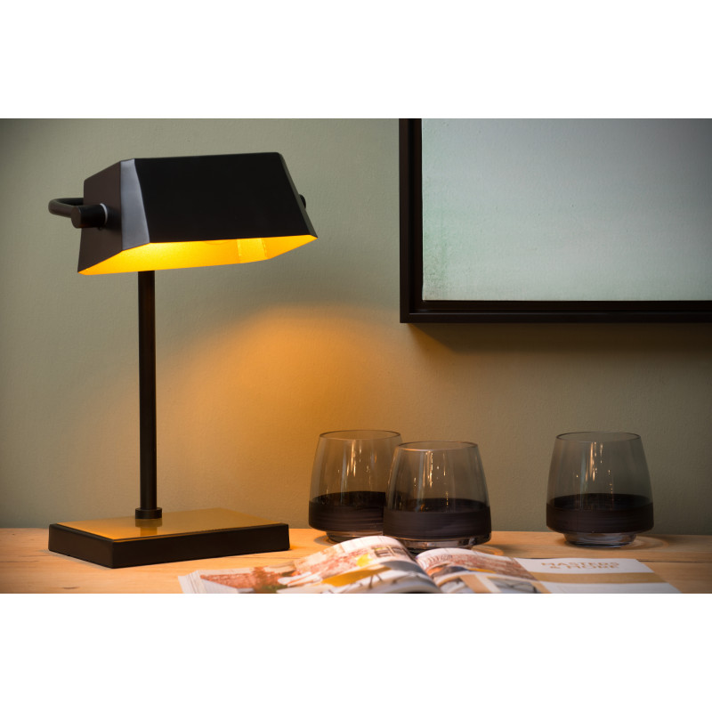 Lampe de bureau Lance dimmable E27 40 W LUCIDE