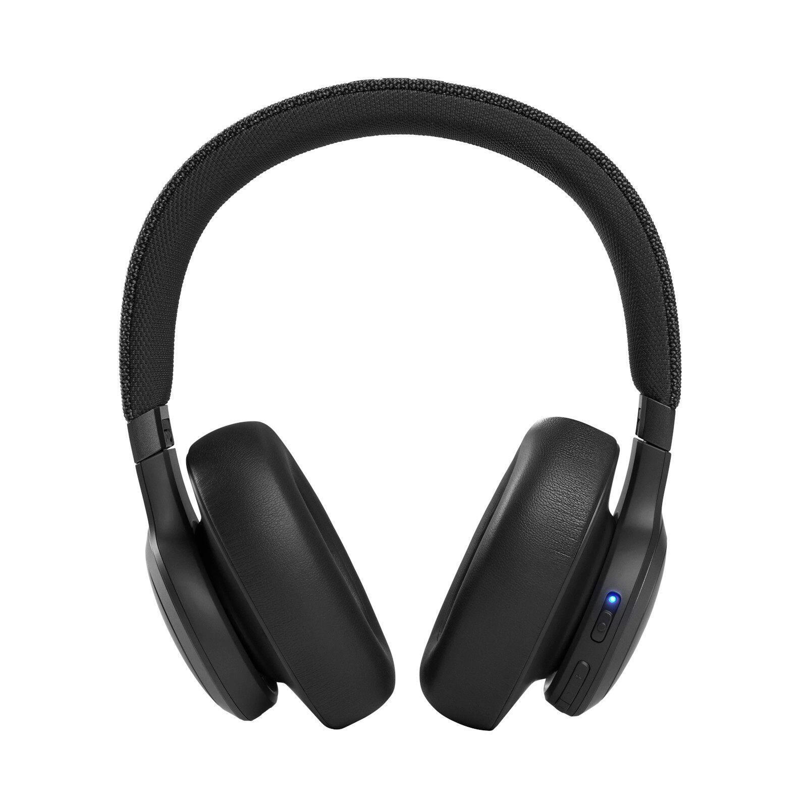 JBL Live 660NC Over Ear Noise Cancelling Wireless Bluetooth Headphones, Black