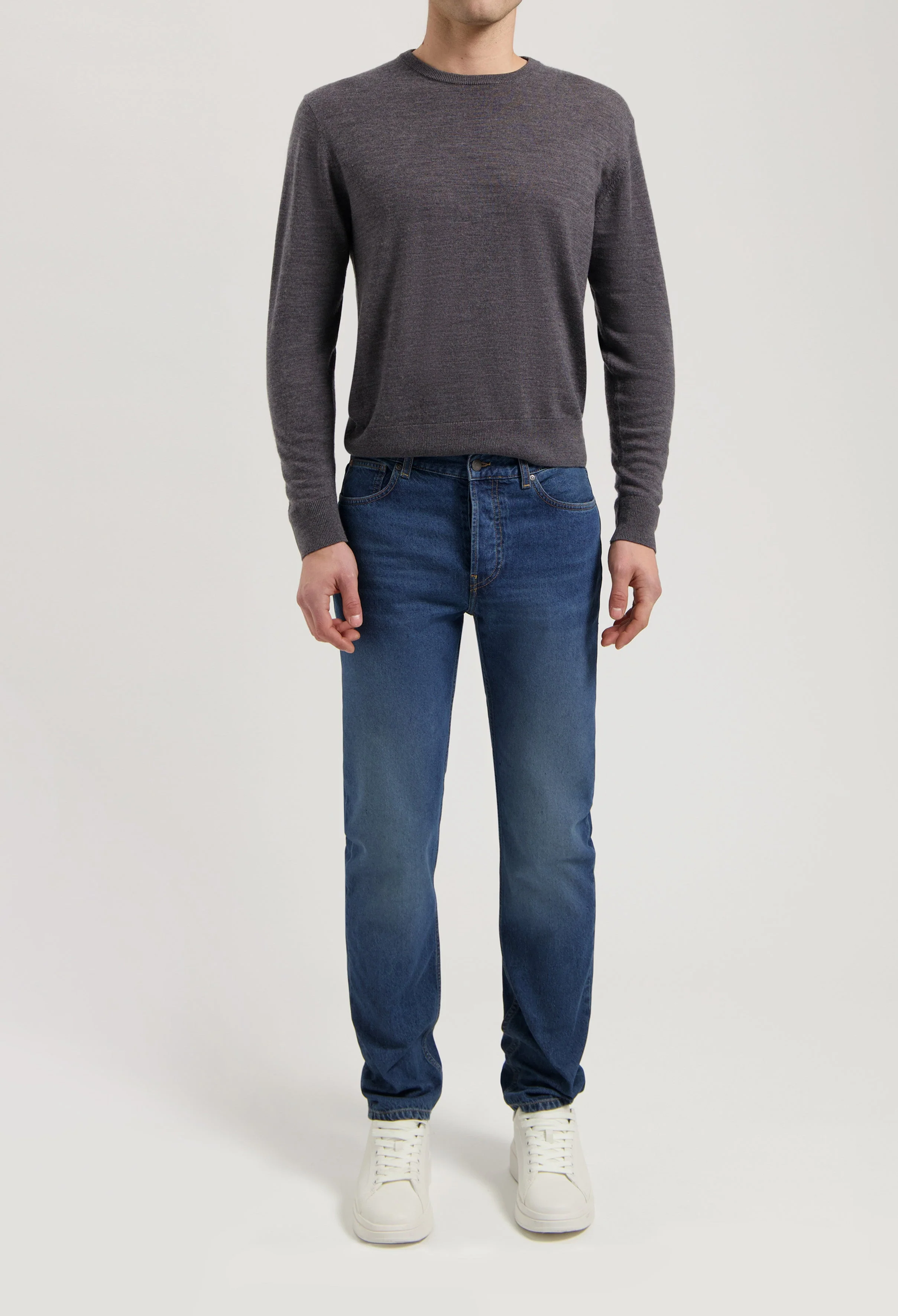 John Mid Straight - Rustic Blue