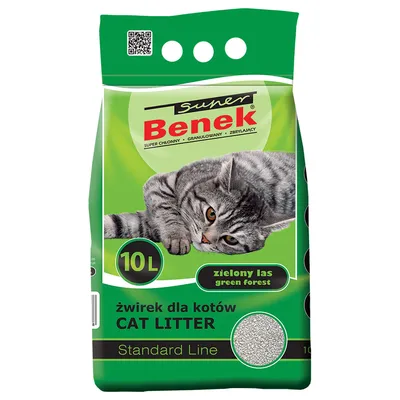 Super Benek Green Forest Cat Litter