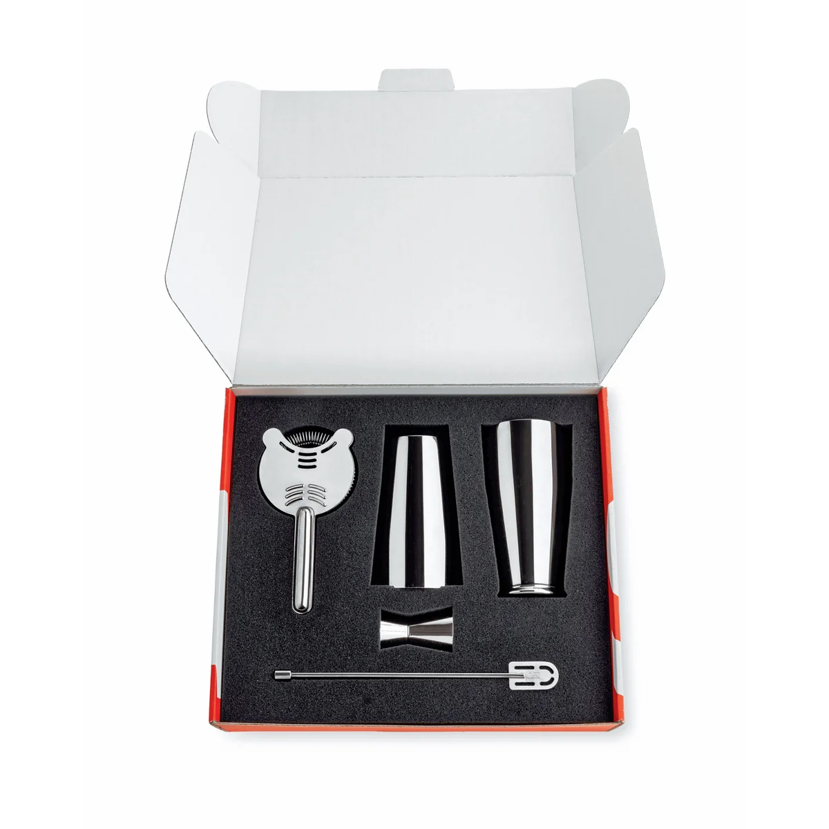 Alessi - Boston Cocktail-Set, Edelstahl
