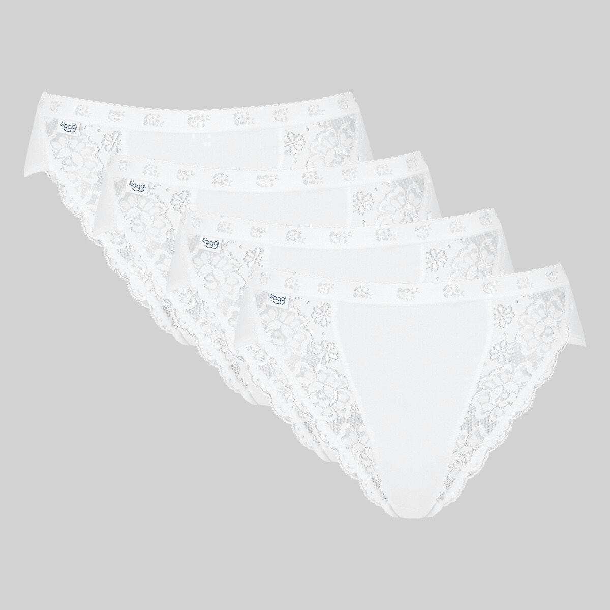 Slip échancré Chic (lot 3+1 gratuit)