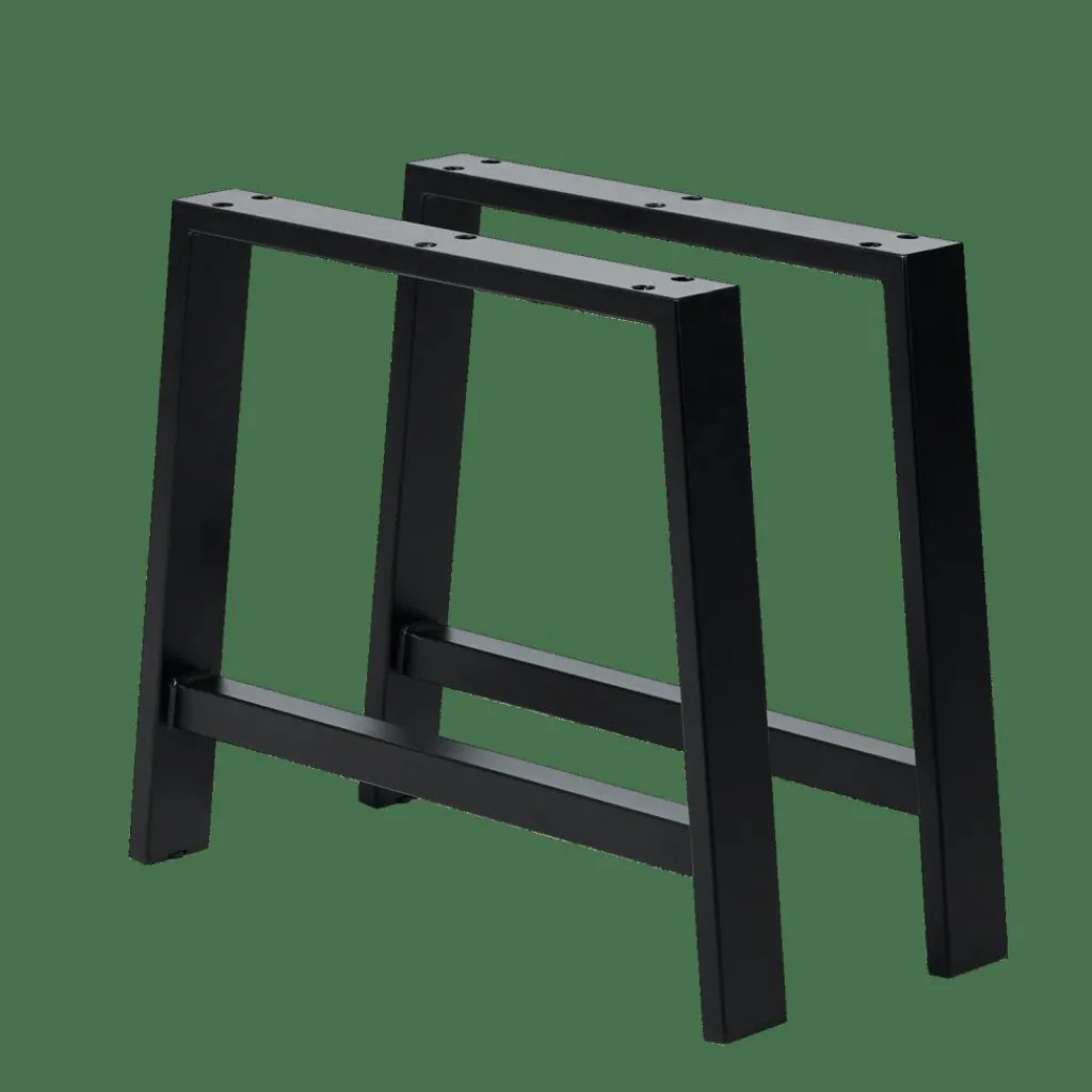 Tables De Jardin^CASA FORMAX Table De Jardin Avec Pieds A Natural/noir