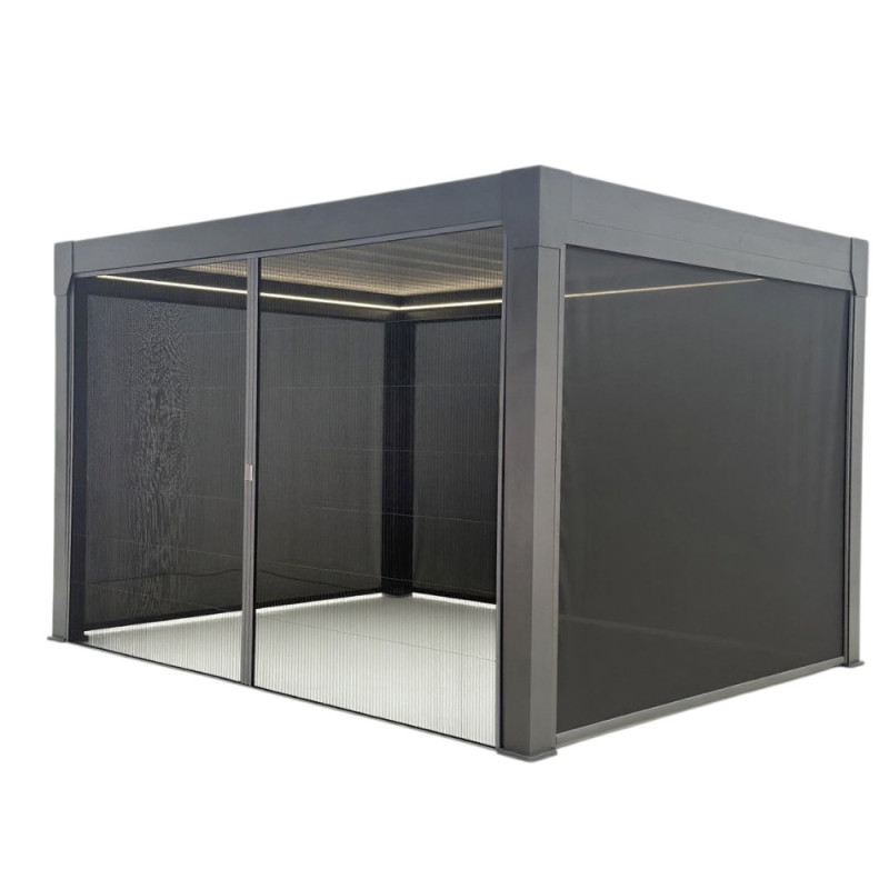 Set de moustiquaires pour pour pergola bioclimatique Pianela