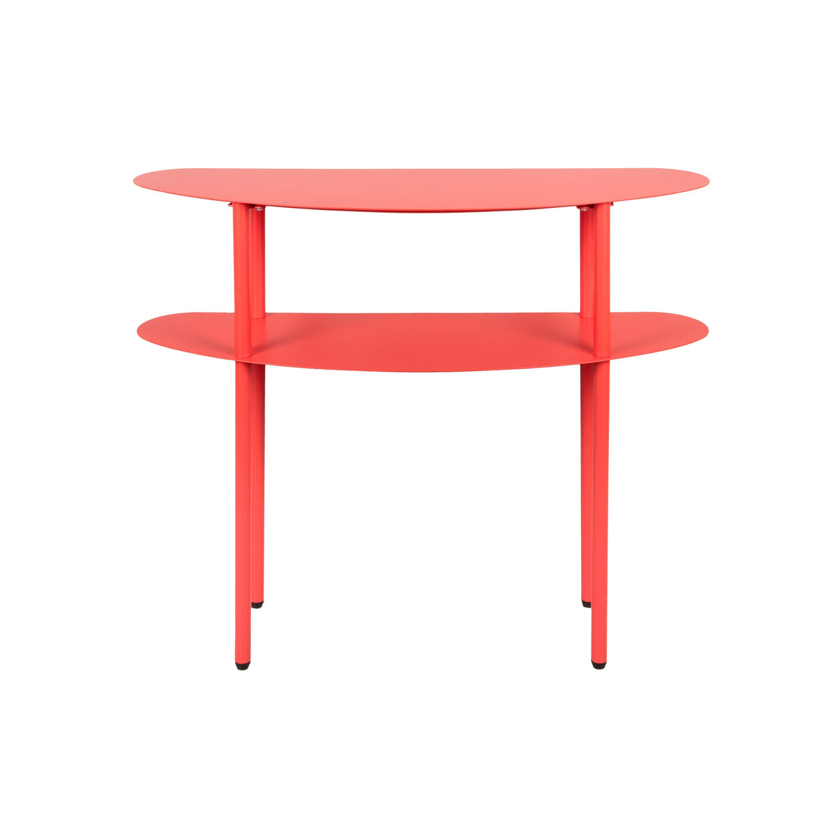Leitmotiv side table Cool Retro - rood - 90x28x72.5cm