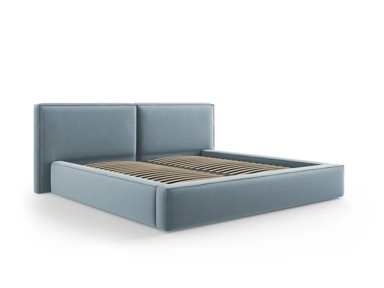 Bedframe Jodie met opbergruimte velvet 200 x 200 cm