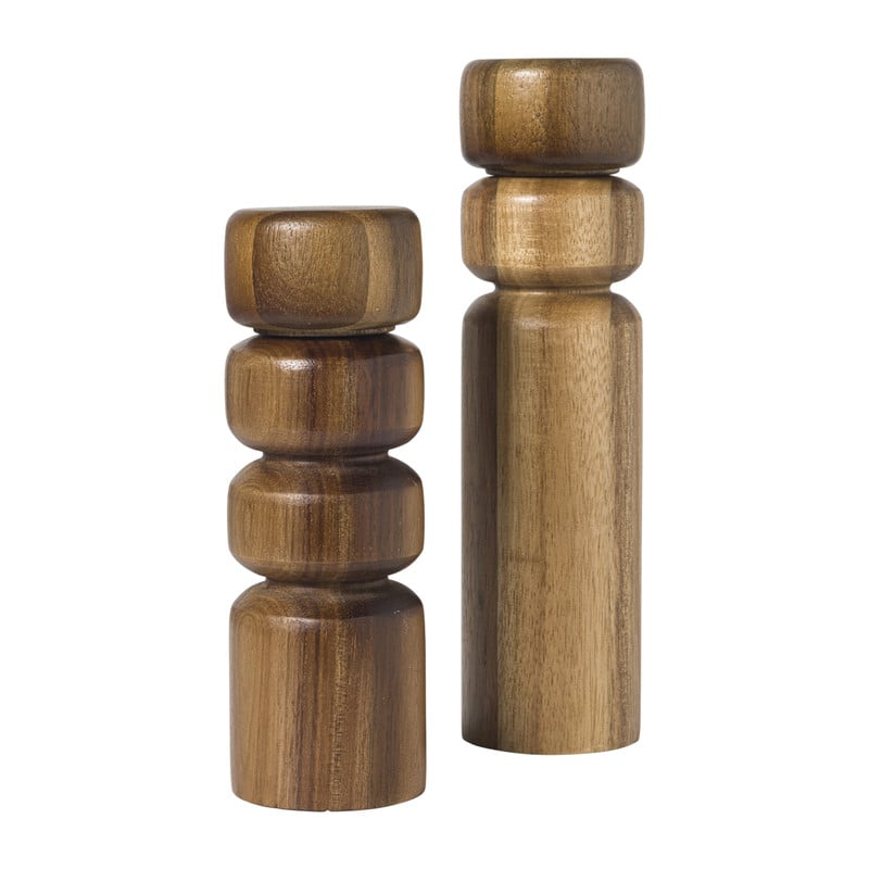 Peper- of zoutmolen - bruin - &Oslash;6x17.5 cm