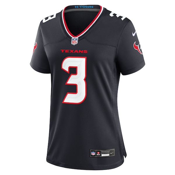 Tank Dell Houston Texans Nike Women's Team Game Jersey -  Navy