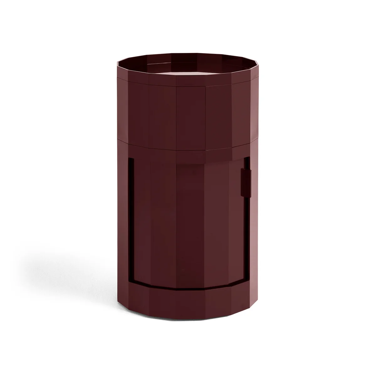 HAY - Facet Cabinet mit Füßen und Rollen