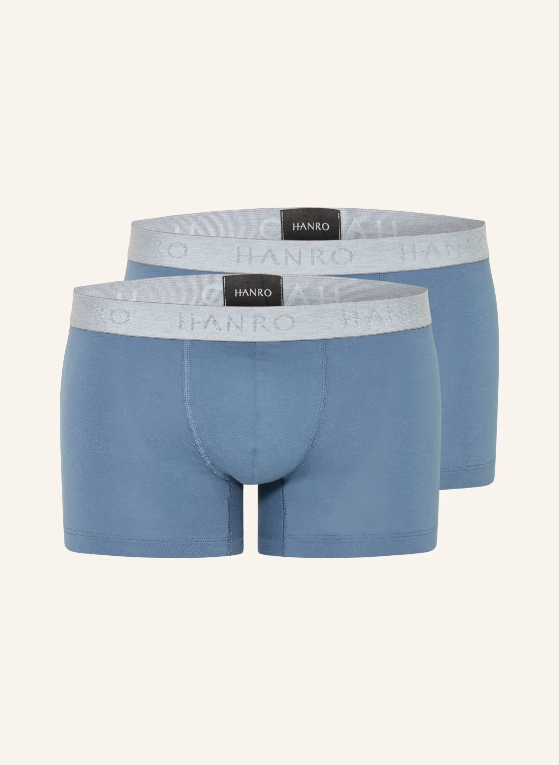 HANRO 2er-Pack Boxershorts COTTON ESSENTIALS