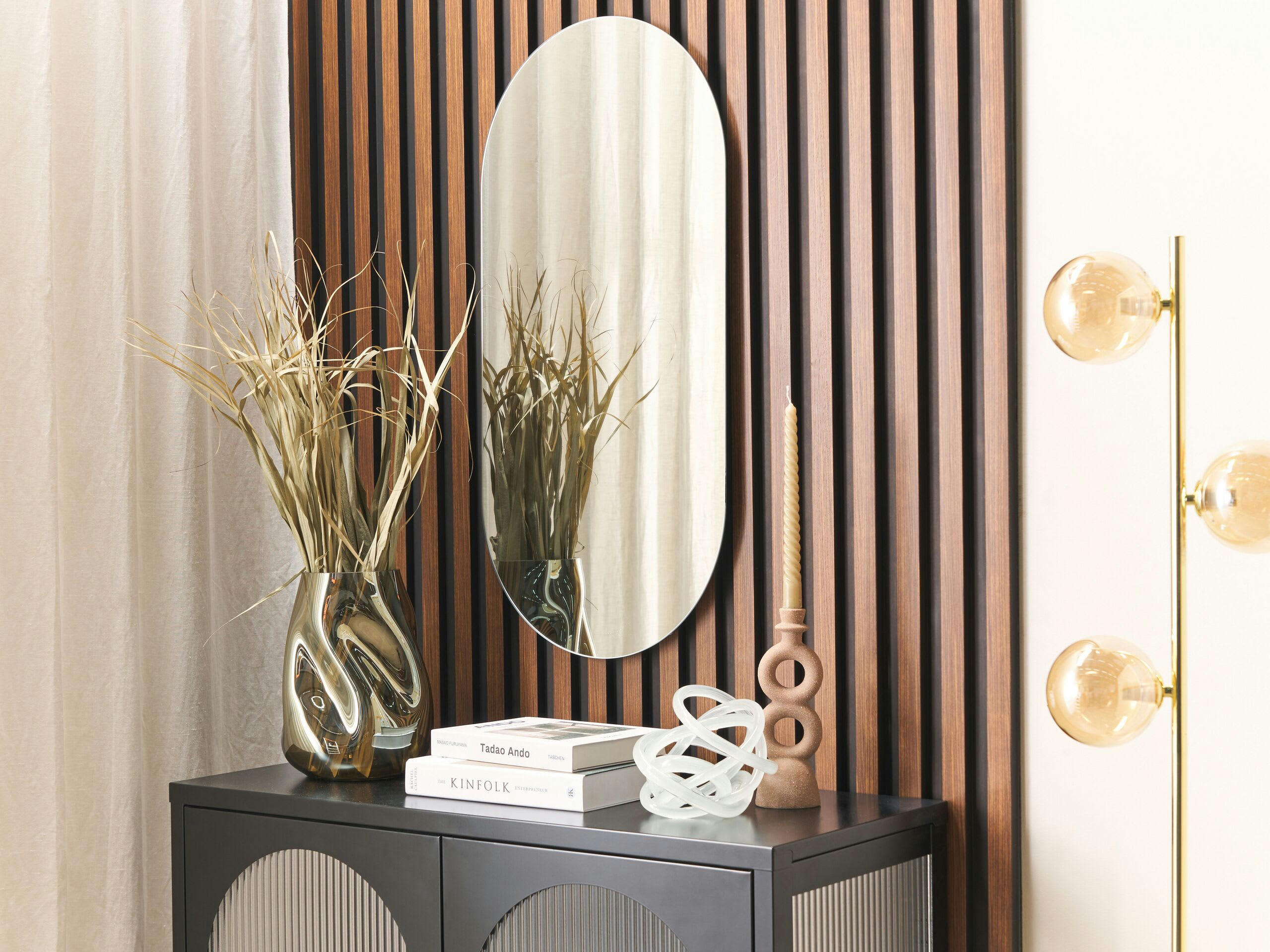 ALFORTVILLE - Miroir en verre argenté 80x40