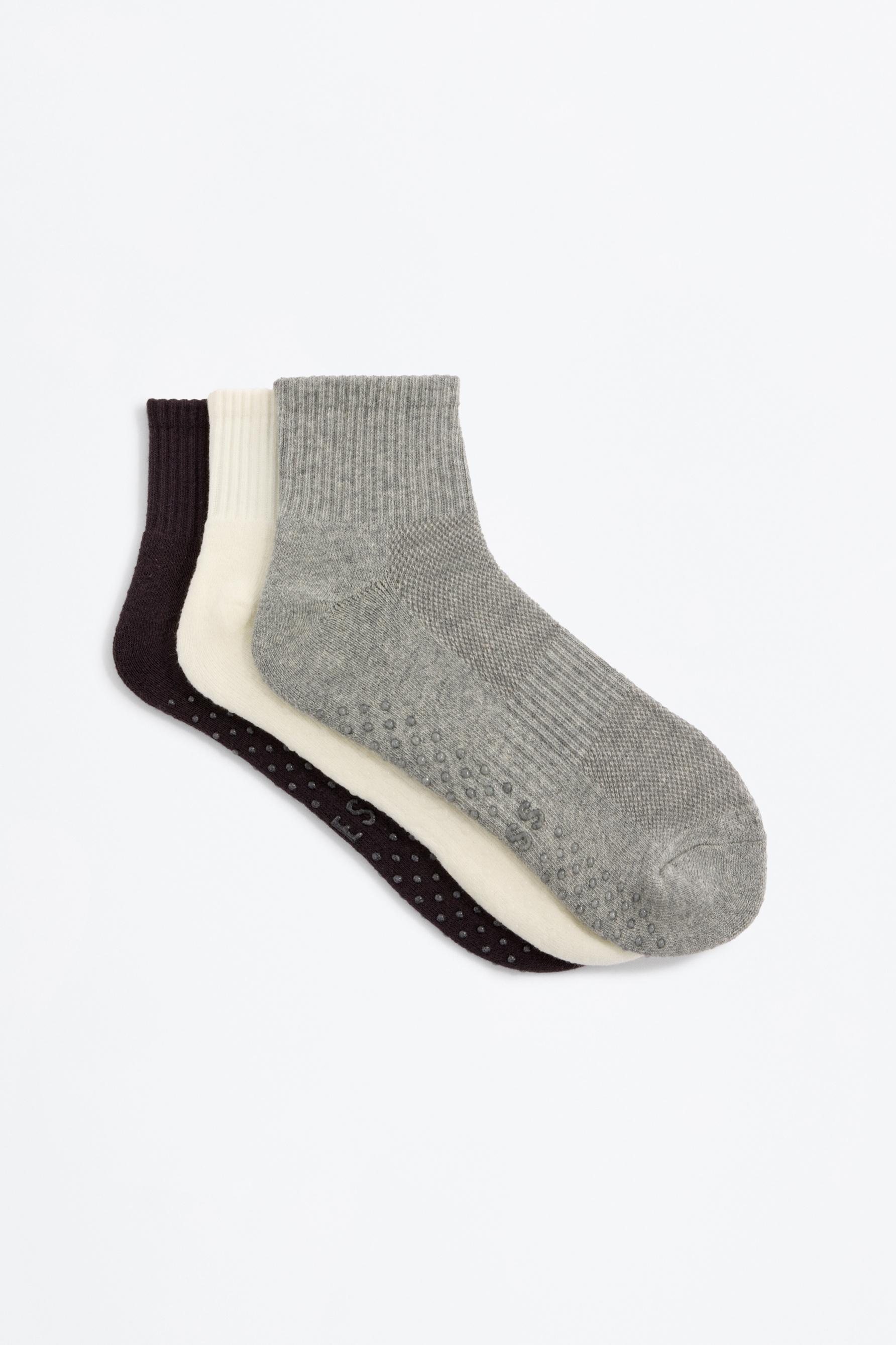 Calcetines cortos yoga (Pack 3)