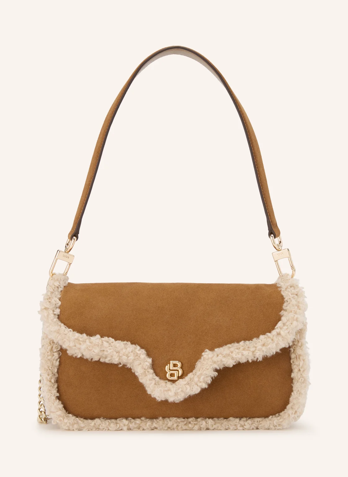 BOSS Handtasche BOSS BEYOND mit Teddyfell