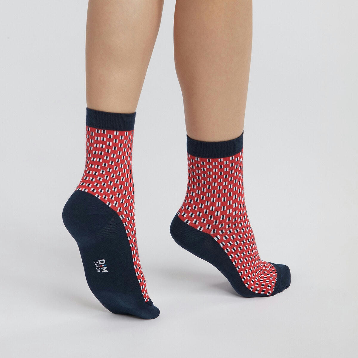 Socquettes coton Madame DIM Cannage
