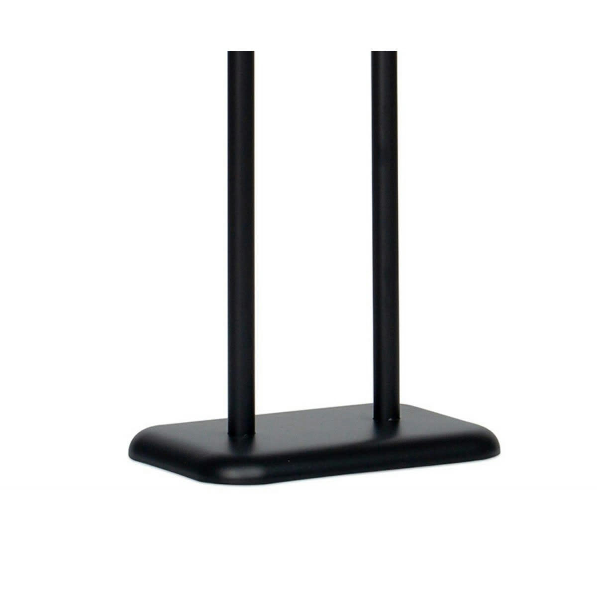 - Dérouleur papier toilette sur pied avec réserve en métal noir