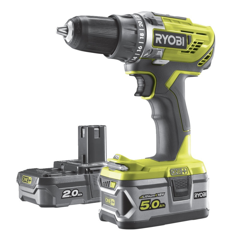 Perceuse à percussion sur batterie R18PD31-252TA55 18 V RYOBI