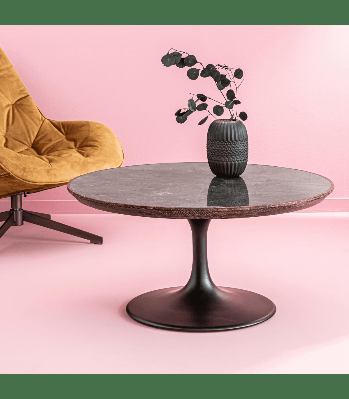 TULIPE - Table basse ronde - L90 x H44 cm